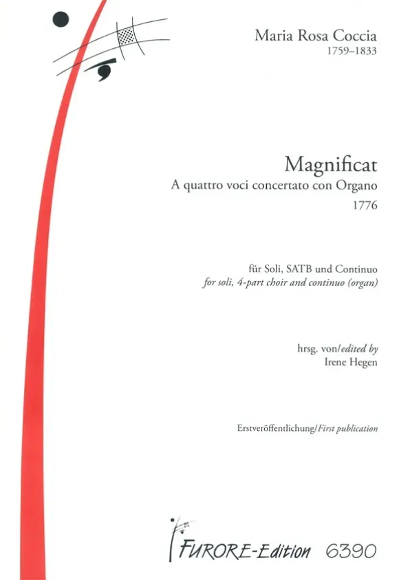 Furore Edition Magnificat Partitur für Soli, SATB und Basso continuo
