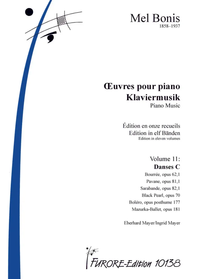 Furore Edition Vol. 11: Danses C for piano Klaviernoten