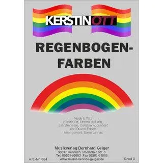 Studio-Verlag Rudi Seifert Regenbogenfarben Kerstin Ott Blasmusiknoten