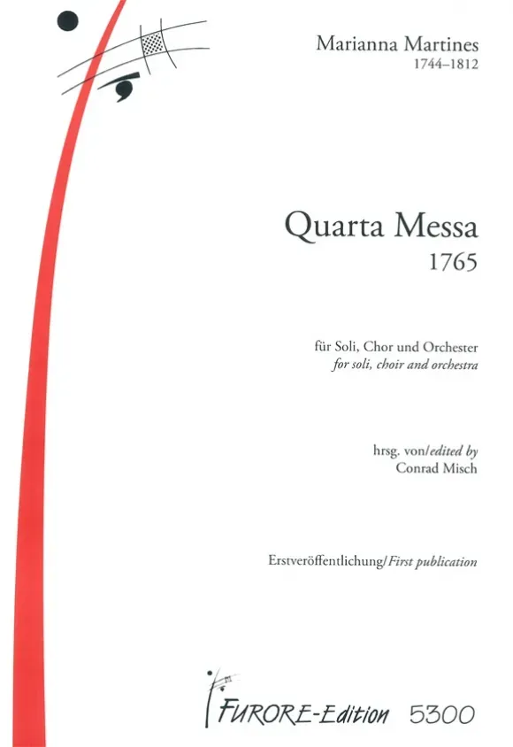 Furore Edition Quarta Messa Chorpartitur mittelschwer