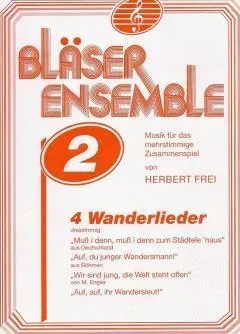 Studio-Verlag Rudi Seifert Bläser-Ensemble 2 Noten 4 Wanderlieder B-Ware