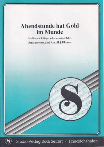 Studio-Verlag Rudi Seifert Abendstunde Blasmusik Noten B-Ware