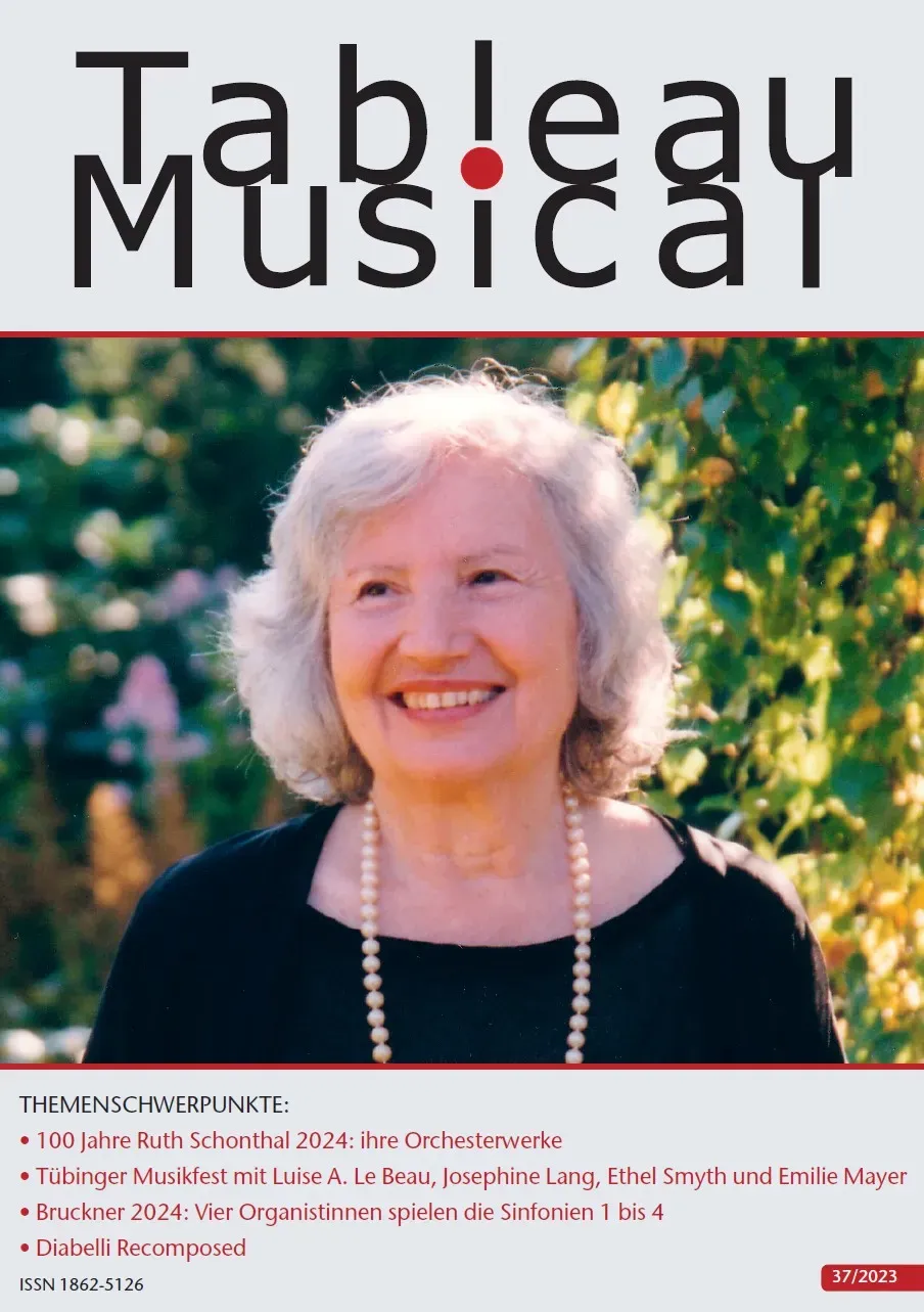 Furore Edition Tableau Musical 37 Herbst 2023 Zeitschrift