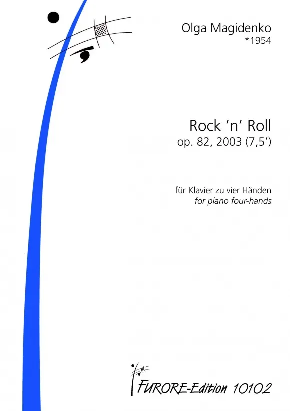 Furore Edition Rock'n'Roll Klaviernoten vierhändig op. 82