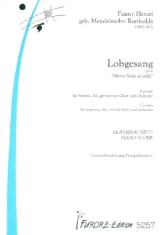 Furore Edition Lobgesang Kantate Noten gemischter Chor Orchester