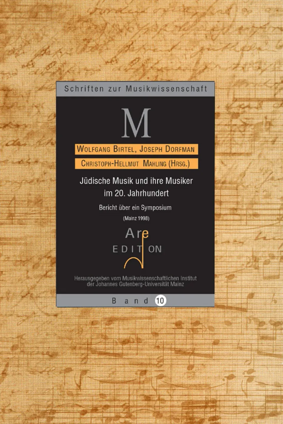 Are Musik Verlag Jüdische Musik Musiker Buch 20. Jahrhundert
