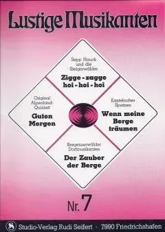 Studio-Verlag Rudi Seifert Lustige Musikanten 7 Notenheft B-Ware