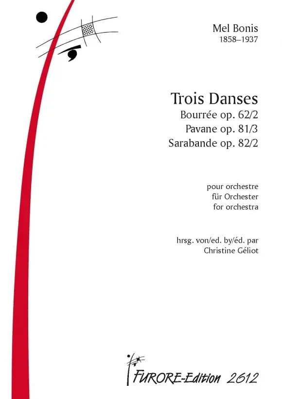Furore Edition Trois danses für Orchester Mietmaterial
