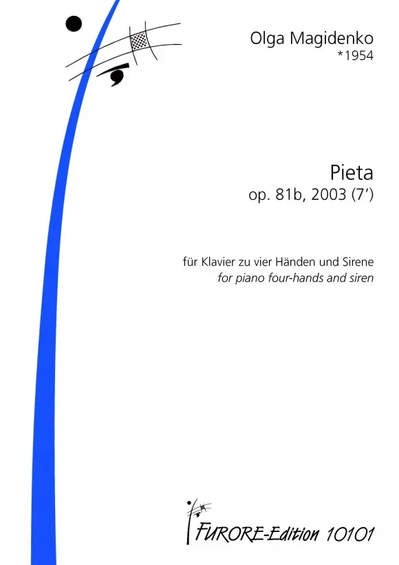 Furore Edition Pieta op. 81b Klavier vierhändig