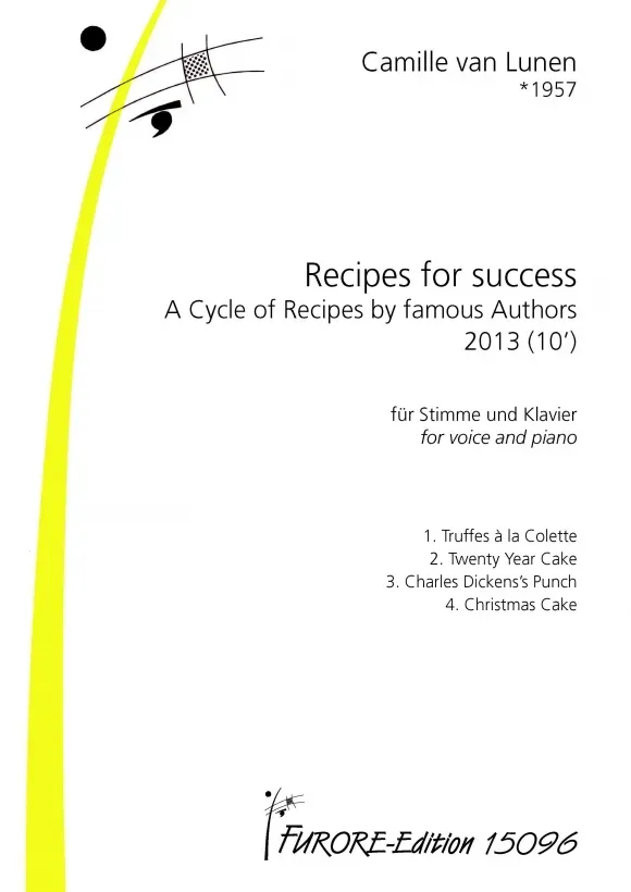 Furore Edition Recipes for success Noten Stimme Klavier